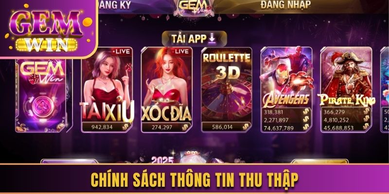 Chính sách thông tin thu thập